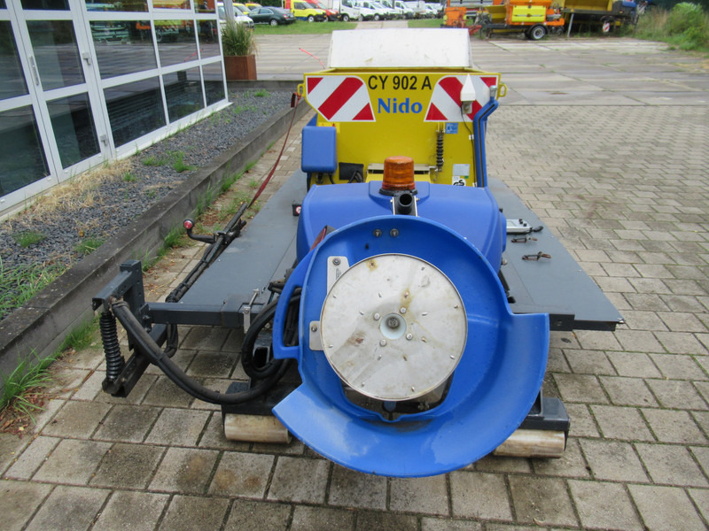 Разбрасыватель песка/ Соли NIDO STRATOS B08L-27 PCLN-350 0,8M3 + 350L ROTO-power Hook Haak Salzstreuer Saltspreader: фото 9
