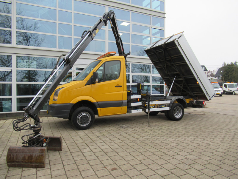 Volkswagen Crafter 50 2.5TDI 80KW HIAB 033 B-2 + Kipper Tipper - Самосвал, Автоманипулятор: фото 3 Volkswagen Crafter 50 2.5TDI 80KW HIAB 033 B-2 + Kipper Tipper - Самосвал, Автоманипулятор: фото 3