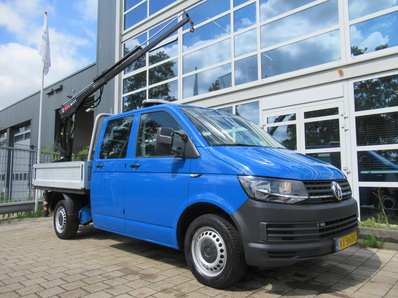 Volkswagen Transporter T5 2.0 TDI 75KW DOKA + HIAB Dubbelcabine - Малотоннажный бортовой грузовик, Грузопассажирский фургон: фото 2 Volkswagen Transporter T5 2.0 TDI 75KW DOKA + HIAB Dubbelcabine - Малотоннажный бортовой грузовик, Грузопассажирский фургон: фото 2
