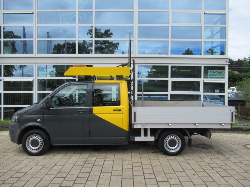 Малотоннажный самосвал, Грузопассажирский фургон Volkswagen Transporter T5 2.0 TDI 75KW L2H1 DOKA dubbelcabine Kipper Actiebord: фото 5
