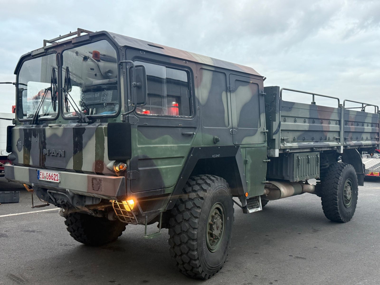 MAN KAT 1 5T MIL GL 4x4 , Pritsche, Allrad, viel neu - Грузовик бортовой/ Платформа: фото 2 MAN KAT 1 5T MIL GL 4x4 , Pritsche, Allrad, viel neu - Грузовик бортовой/ Платформа: фото 2