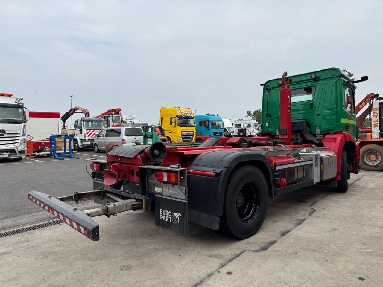 Mercedes-Benz Arocs 1836/10,7L/Hiab Ultima 14S/4x2/Autom./Top - Крюковой мультилифт: фото 5 Mercedes-Benz Arocs 1836/10,7L/Hiab Ultima 14S/4x2/Autom./Top - Крюковой мультилифт: фото 5