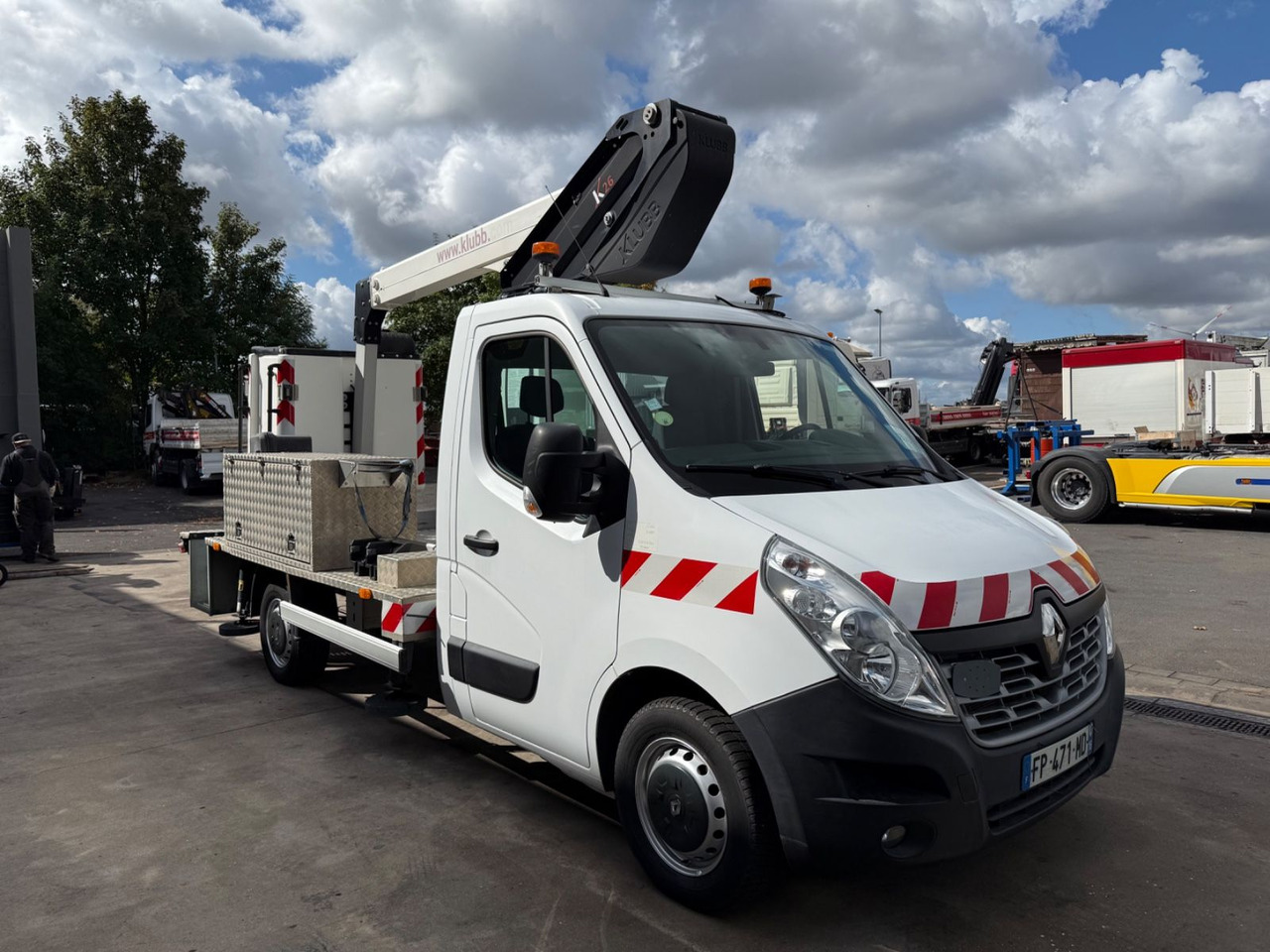 Renault Master III Steiger Klubb K26 / 11,2m / 200Kg - Грузовик с подъемником: фото 3 Renault Master III Steiger Klubb K26 / 11,2m / 200Kg - Грузовик с подъемником: фото 3