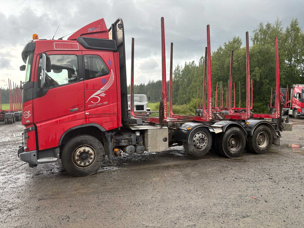 Timber truck Volvo FH16 750 16.1 - Лесовоз: фото 3 Timber truck Volvo FH16 750 16.1 - Лесовоз: фото 3