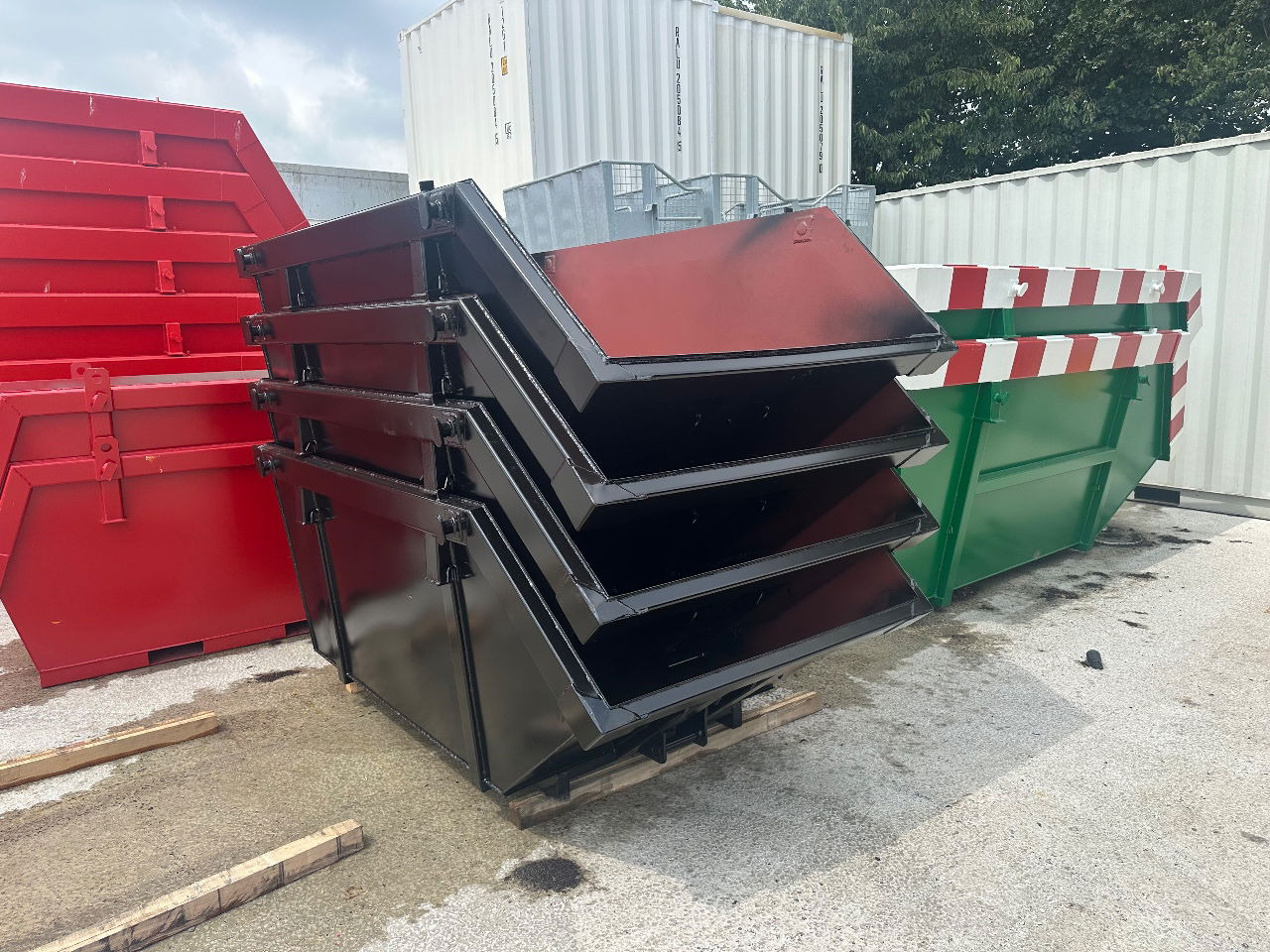 Sidalco 3 m3 puincontainers - Бункер накопитель: фото 1 Sidalco 3 m3 puincontainers - Бункер накопитель: фото 1