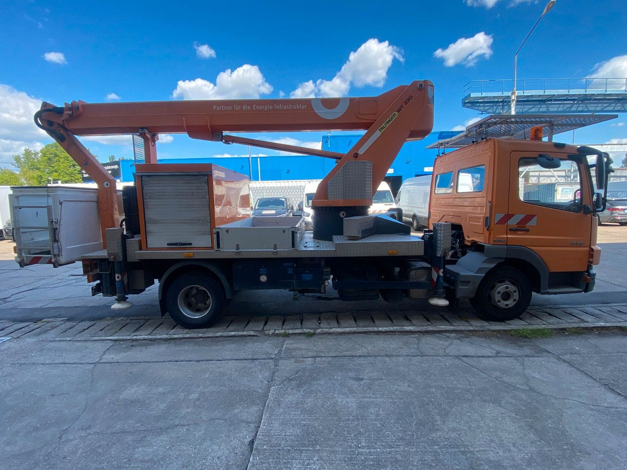 Грузовик с подъемником Mercedes-Benz ATEGO WUMAG ELEVANT WT230 23m TÜV: фото 6