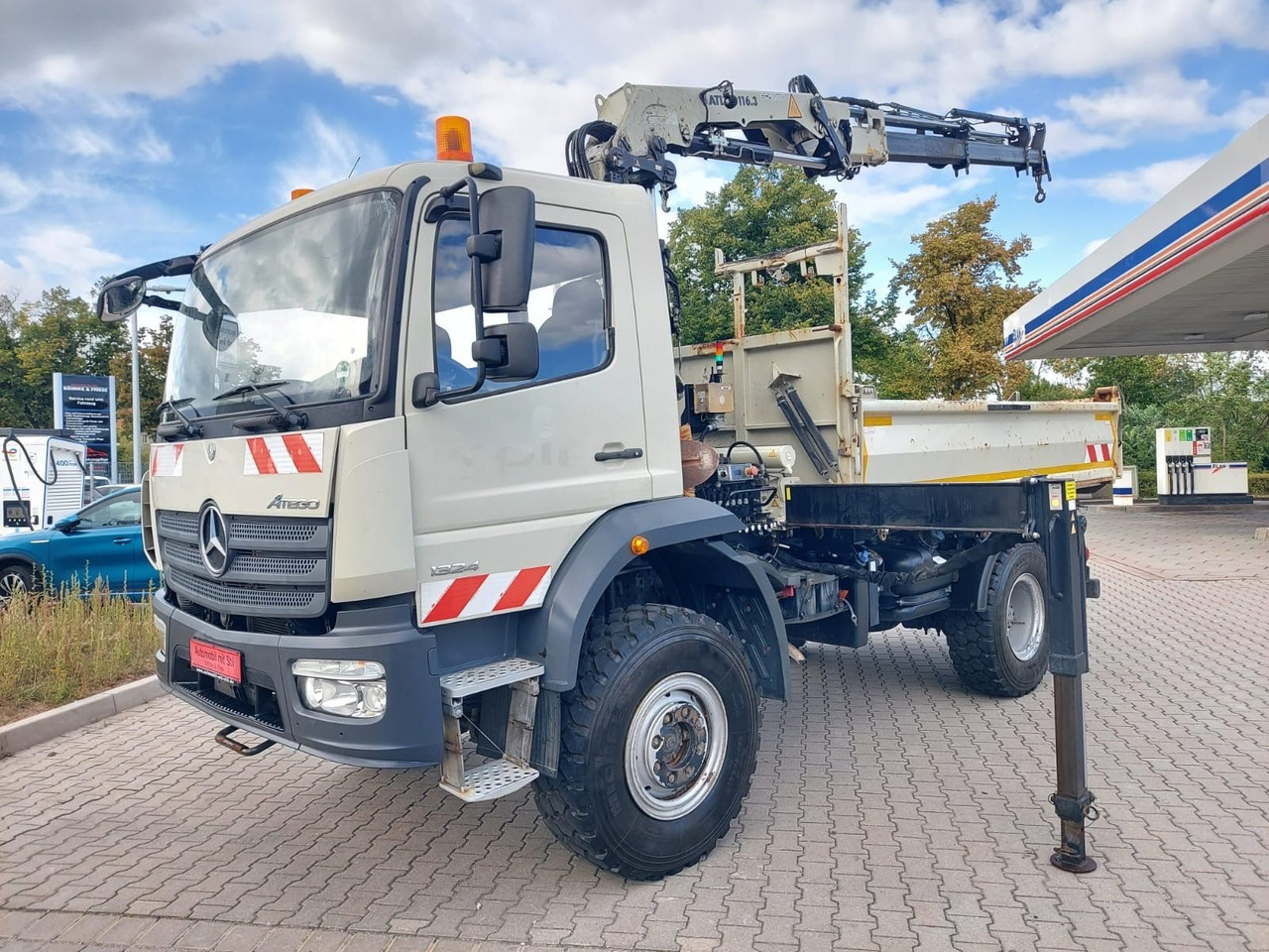 Mercedes-Benz Atego / 1324 MEILER 4X4 KRAN ATLAS 116.3 - Самосвал, Автоманипулятор: фото 3 Mercedes-Benz Atego / 1324 MEILER 4X4 KRAN ATLAS 116.3 - Самосвал, Автоманипулятор: фото 3