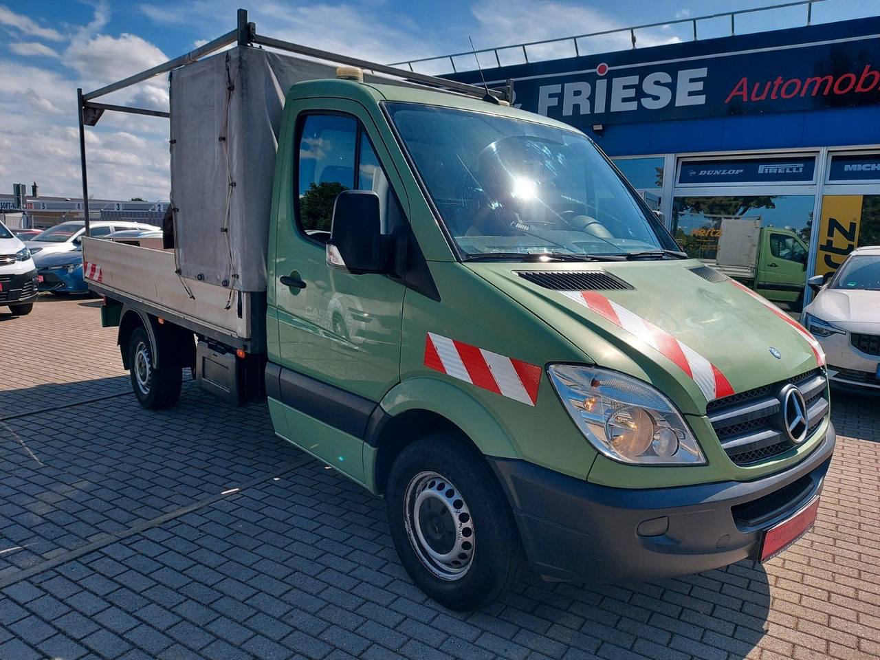 Mercedes-Benz Sprinter II Pritsche 316 Pritsche Klima Sandheiz - Тентованный фургон: фото 1 Mercedes-Benz Sprinter II Pritsche 316 Pritsche Klima Sandheiz - Тентованный фургон: фото 1
