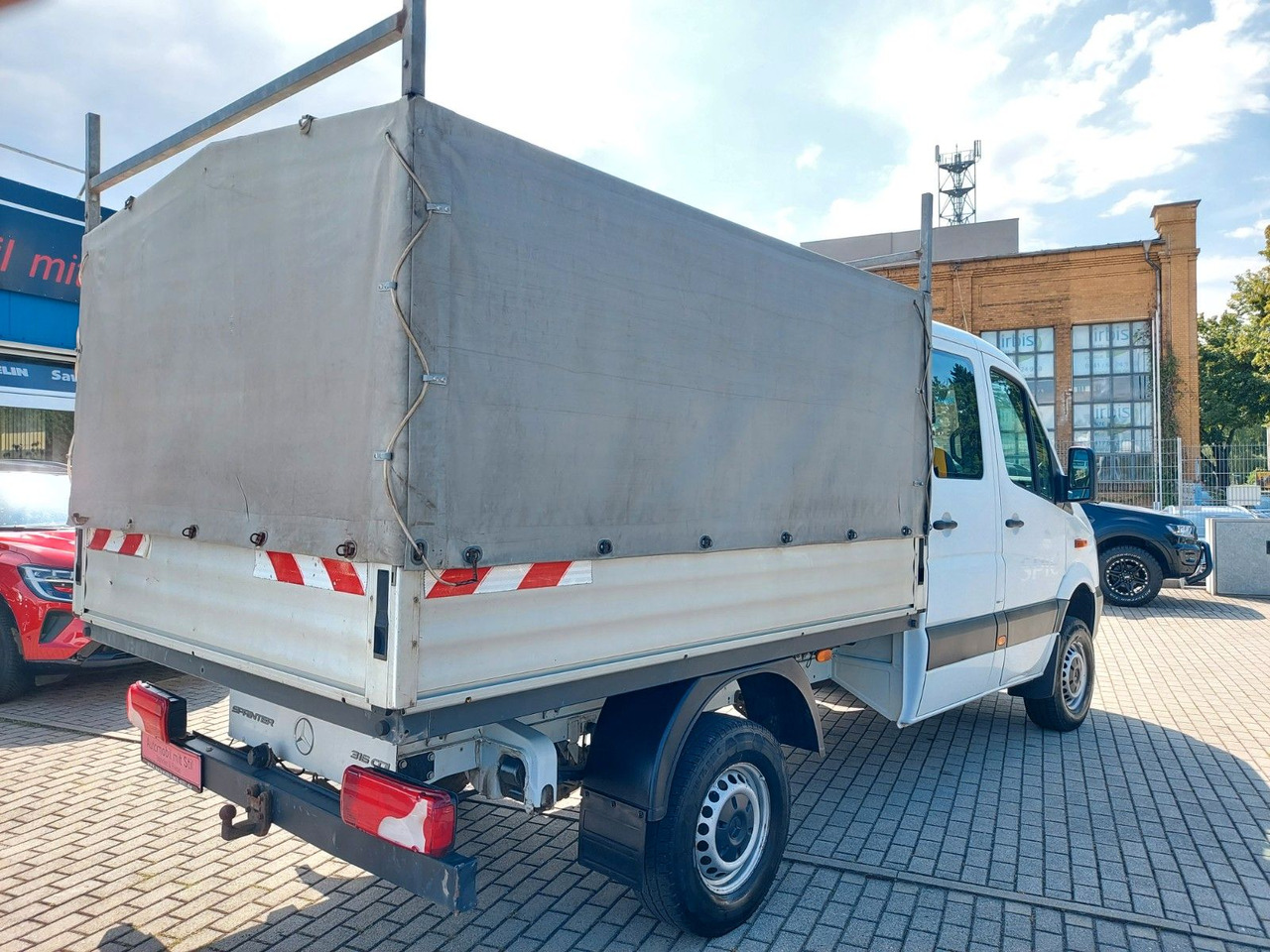 Тентованный фургон, Грузопассажирский фургон Mercedes-Benz Sprinter II Pritsche/DoKa 316 CDI 4X4 KLIMA: фото 7