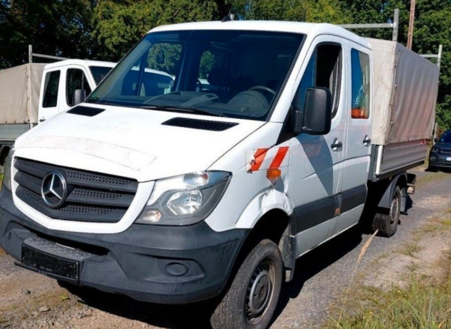 Mercedes-Benz Sprinter II Pritsche DoKa 316 CDI 4X4 Klima - Тентованный фургон, Грузопассажирский фургон: фото 2 Mercedes-Benz Sprinter II Pritsche DoKa 316 CDI 4X4 Klima - Тентованный фургон, Грузопассажирский фургон: фото 2