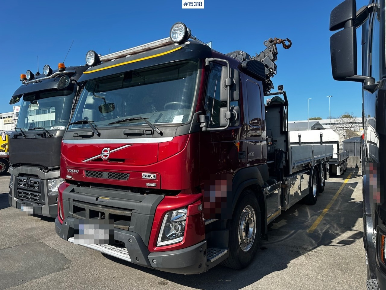 Volvo FMX 450 - Грузовик бортовой/ Платформа, Автоманипулятор: фото 1 Volvo FMX 450 - Грузовик бортовой/ Платформа, Автоманипулятор: фото 1
