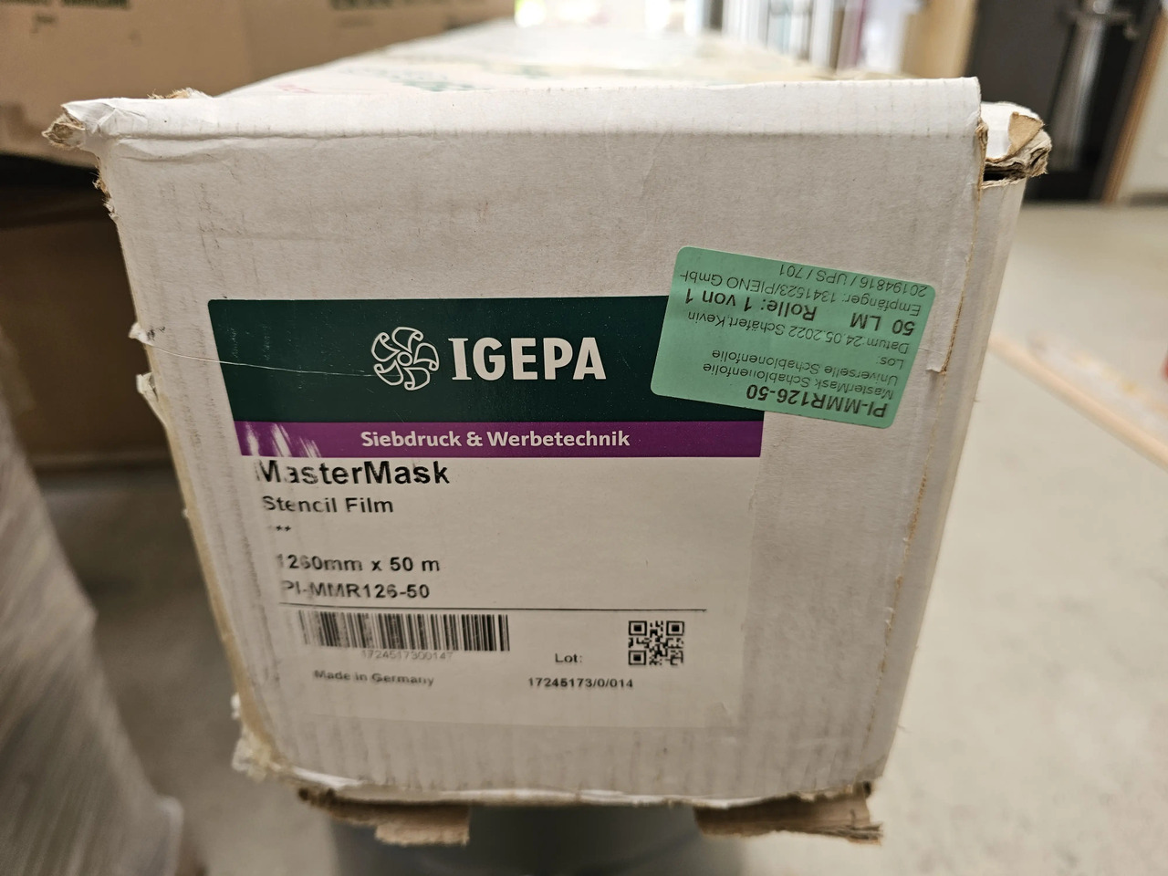 1 Stk. Maskierfolie (Igepa) - Инструмент/ Оборудование: фото 1 1 Stk. Maskierfolie (Igepa) - Инструмент/ Оборудование: фото 1