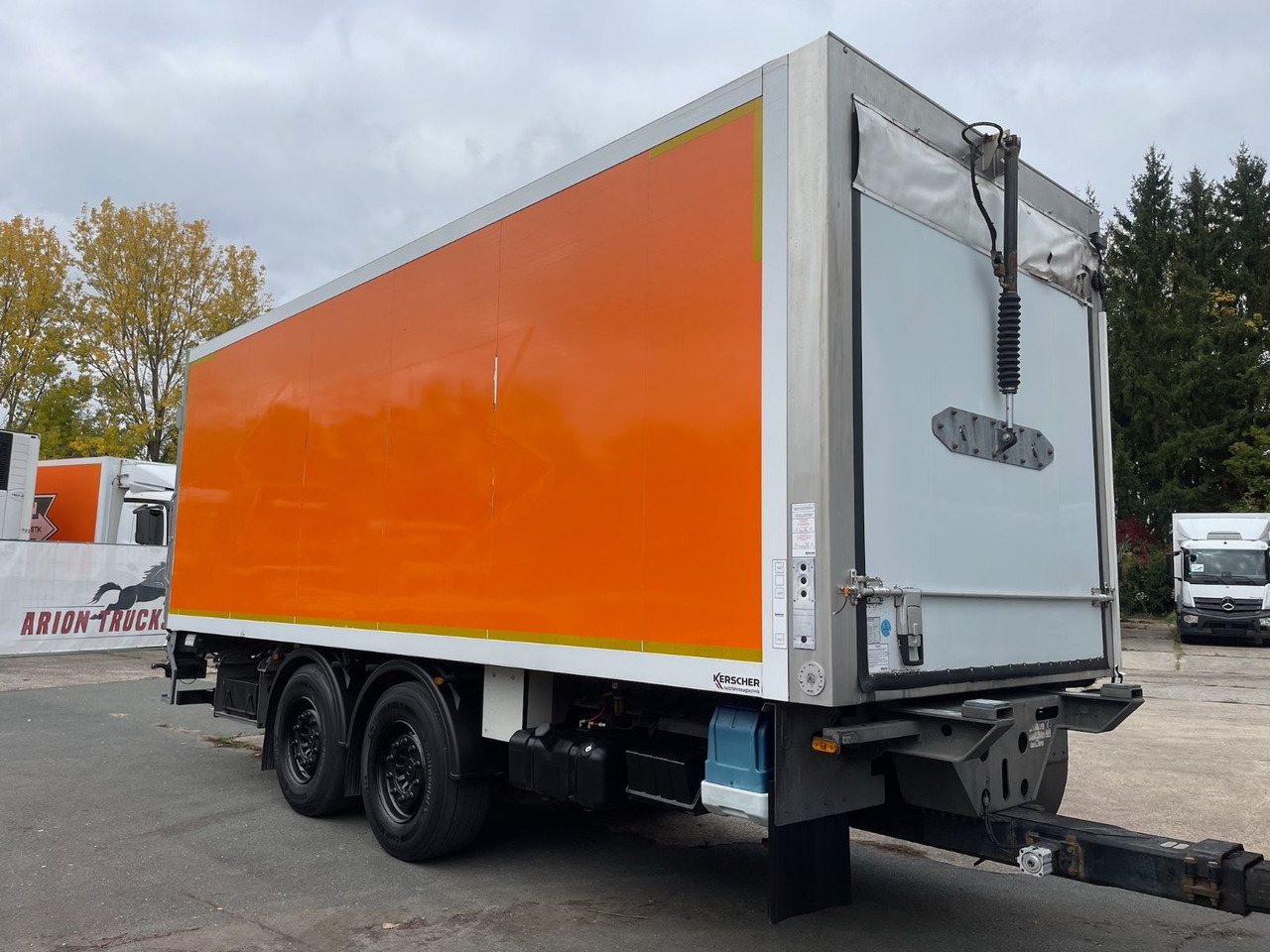 KERSCHER ZAA18 Kühlkoffer/CARRIER/SUPRA900U/LBW - Прицеп-рефрижератор: фото 1 KERSCHER ZAA18 Kühlkoffer/CARRIER/SUPRA900U/LBW - Прицеп-рефрижератор: фото 1