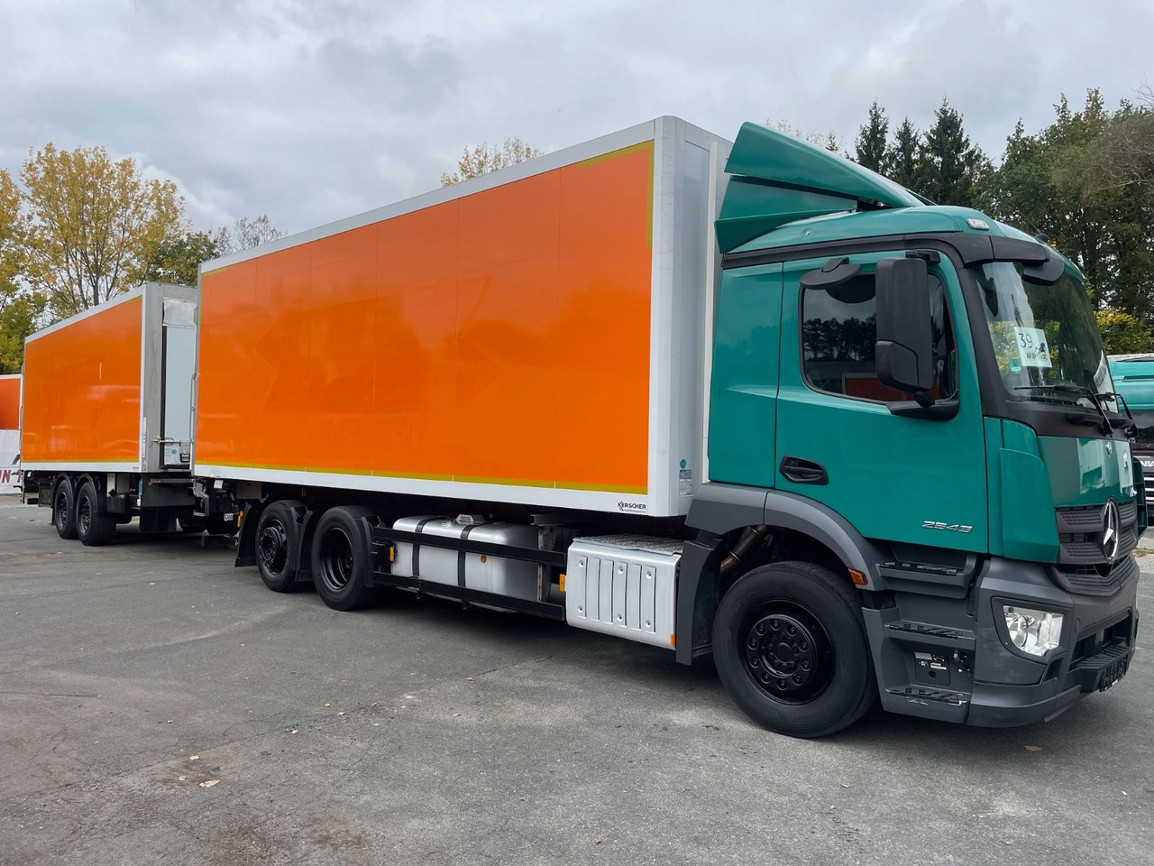 Mercedes-Benz Antos 2543 6x2 Kühlkoffer/CARRIER/NLA/LBW/AC/EU6 - Рефрижератор: фото 1 Mercedes-Benz Antos 2543 6x2 Kühlkoffer/CARRIER/NLA/LBW/AC/EU6 - Рефрижератор: фото 1
