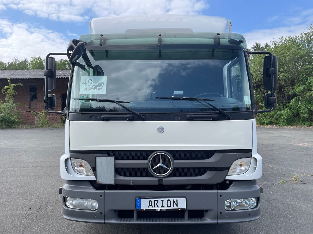 Mercedes-Benz Atego 2 1222 4x2 Koffer/LBW/DAUTEL/8,25m/AC/EU5 - Грузовик с закрытым кузовом: фото 2 Mercedes-Benz Atego 2 1222 4x2 Koffer/LBW/DAUTEL/8,25m/AC/EU5 - Грузовик с закрытым кузовом: фото 2