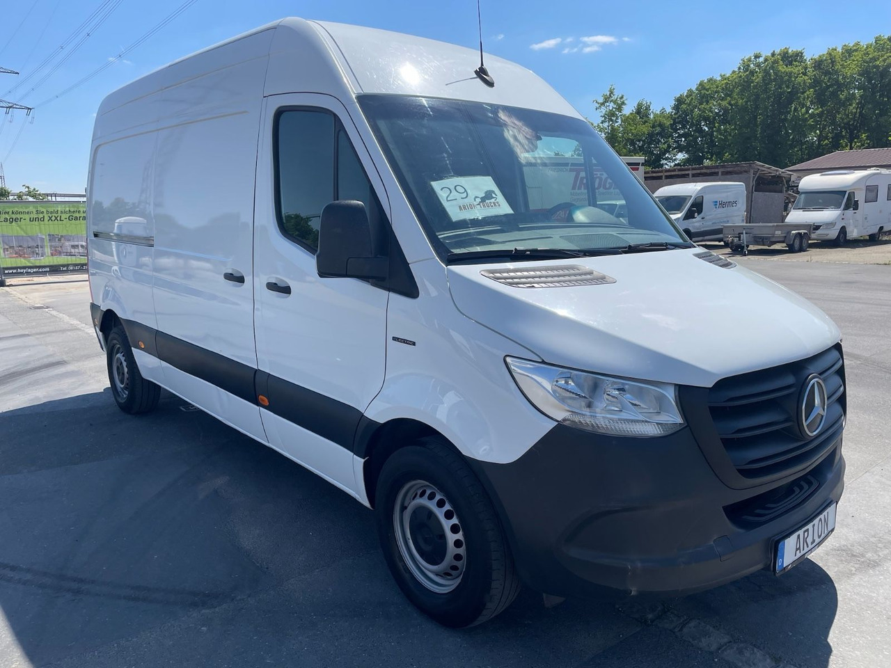 Mercedes-Benz eSprinter 312 Kastenwagen/L2H2/47KW/Kamera/AC - Цельнометаллический фургон, Электрический фургон: фото 1 Mercedes-Benz eSprinter 312 Kastenwagen/L2H2/47KW/Kamera/AC - Цельнометаллический фургон, Электрический фургон: фото 1