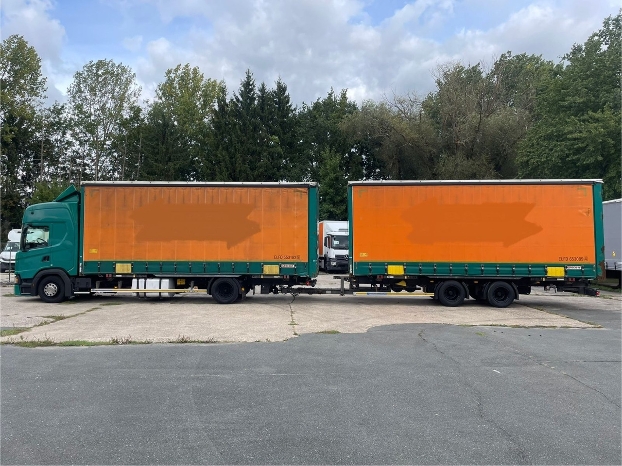 Scania G450 Pritsche+Plane/ANHÄNGER/KOTSCHENREUTHER - Тентованный грузовик: фото 5 Scania G450 Pritsche+Plane/ANHÄNGER/KOTSCHENREUTHER - Тентованный грузовик: фото 5