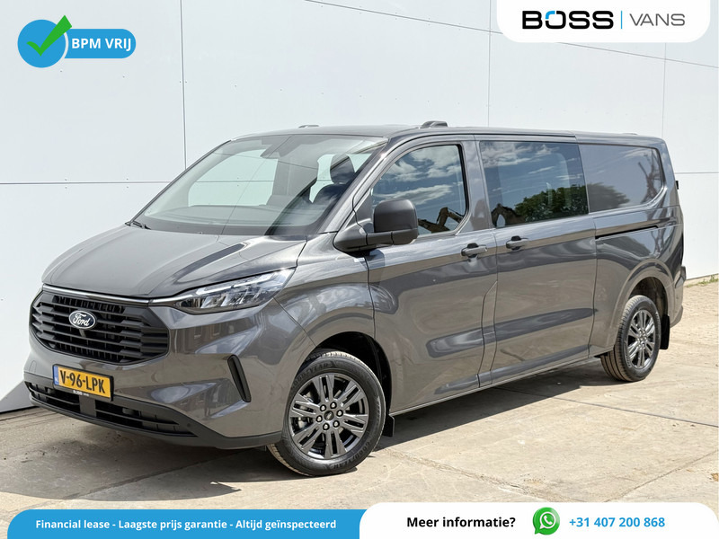 Ford Transit Custom 2.0 TDCI 136pk L2H1 Dubbele Cabine Dubbele Schuif Adaptieve Cruise Control Carplay Camera Parkeersensoren voor achter BPM VRIJ - Легковой фургон, Грузопассажирский фургон: фото 1 Ford Transit Custom 2.0 TDCI 136pk L2H1 Dubbele Cabine Dubbele Schuif Adaptieve Cruise Control Carplay Camera Parkeersensoren voor achter BPM VRIJ - Легковой фургон, Грузопассажирский фургон: фото 1