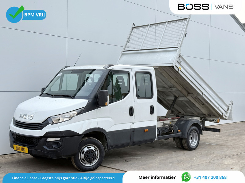 Iveco Daily 35C14 2.3 Dubbele Cabine Dubbellucht 7 Stoelen Airco Cruise Control Trekhaak 3.5t Tipper Benne Kipper - Малотоннажный самосвал, Грузопассажирский фургон: фото 1 Iveco Daily 35C14 2.3 Dubbele Cabine Dubbellucht 7 Stoelen Airco Cruise Control Trekhaak 3.5t Tipper Benne Kipper - Малотоннажный самосвал, Грузопассажирский фургон: фото 1