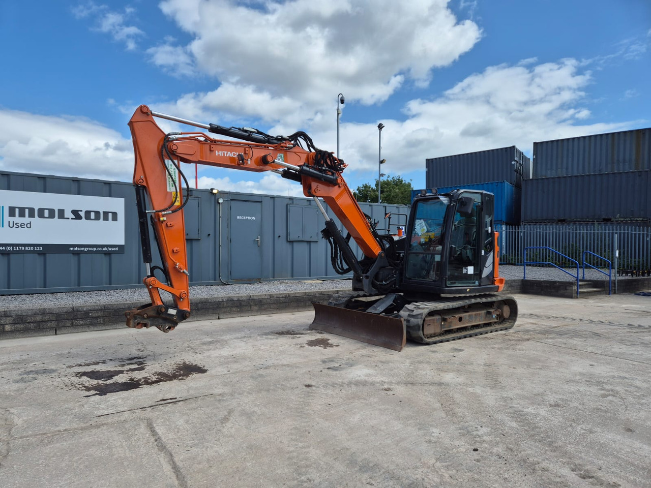 Hitachi ZX85USBR-6 2PB - Мини-экскаватор: фото 1 Hitachi ZX85USBR-6 2PB - Мини-экскаватор: фото 1