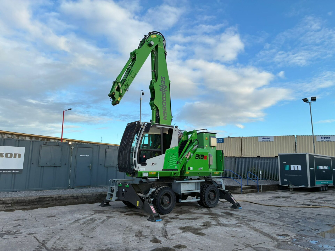Sennebogen 818E Electric - Перегружатель: фото 1 Sennebogen 818E Electric - Перегружатель: фото 1