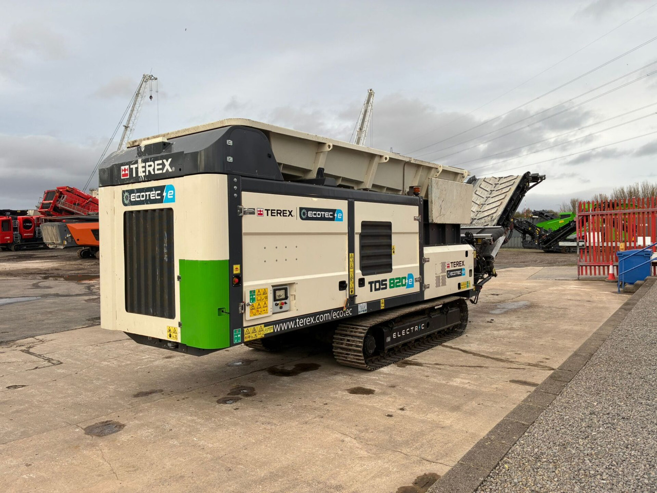 Terex Ecotec TDS820E - Шредер промышленный: фото 5 Terex Ecotec TDS820E - Шредер промышленный: фото 5