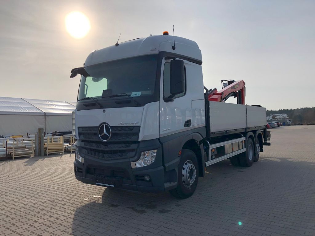 Mercedes-Benz ACTROS F 2646 PALFINGER PK 20.501 L - Грузовик бортовой/ Платформа, Автоманипулятор: фото 2 Mercedes-Benz ACTROS F 2646 PALFINGER PK 20.501 L - Грузовик бортовой/ Платформа, Автоманипулятор: фото 2