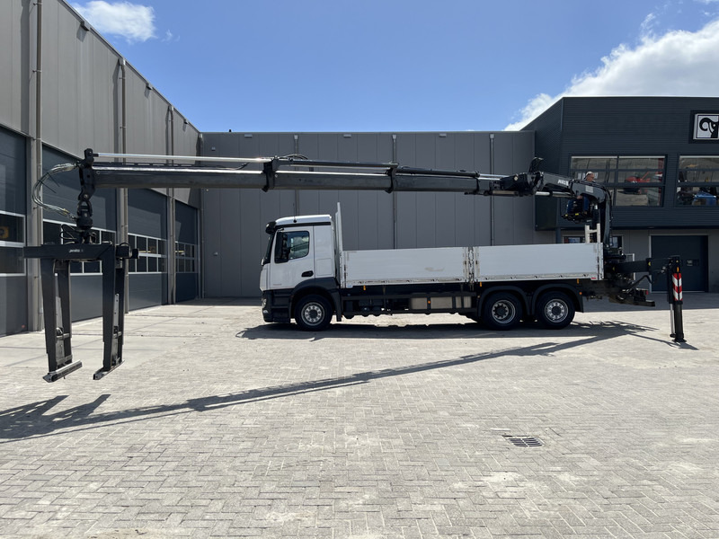 Mercedes-Benz ANTOS 2546 6X2 Bouwstoffenauto / Open laadbak vv KRAAN MKG HLK 221-3 met Palletklem - Грузовик бортовой/ Платформа, Автоманипулятор: фото 2 Mercedes-Benz ANTOS 2546 6X2 Bouwstoffenauto / Open laadbak vv KRAAN MKG HLK 221-3 met Palletklem - Грузовик бортовой/ Платформа, Автоманипулятор: фото 2