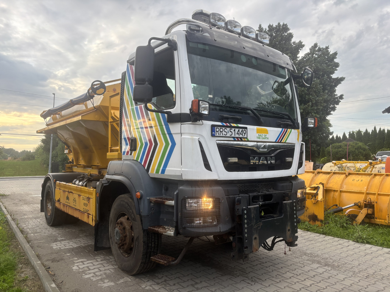 MAN TGM 18.290 4X4 BB GRITTER/SPREADER/PLOUGH - Снегоуборочная машина: фото 3 MAN TGM 18.290 4X4 BB GRITTER/SPREADER/PLOUGH - Снегоуборочная машина: фото 3