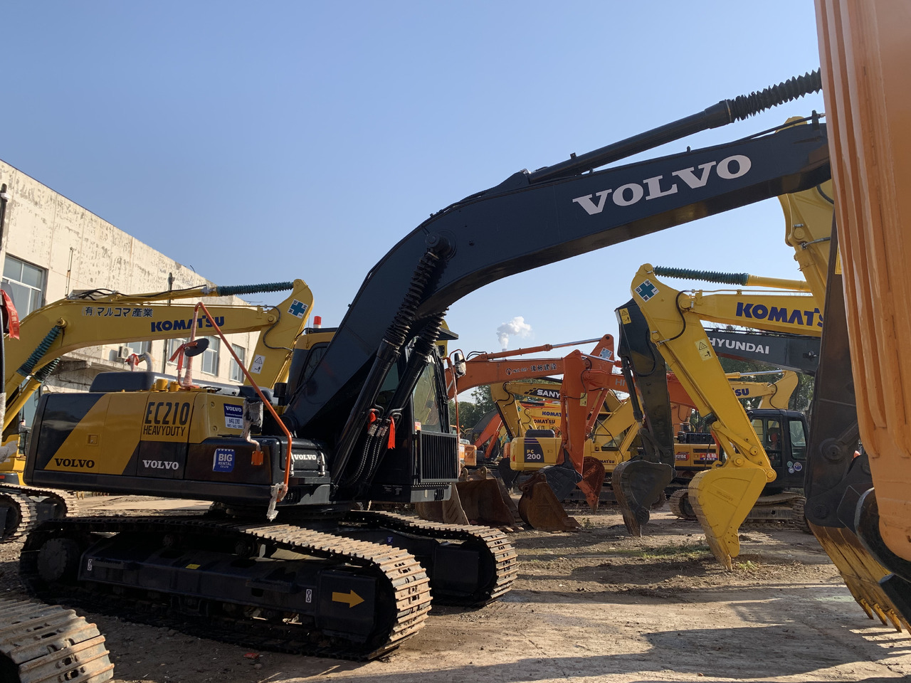 Экскаватор Volvo EC210D: фото 6 Экскаватор Volvo EC210D: фото 6