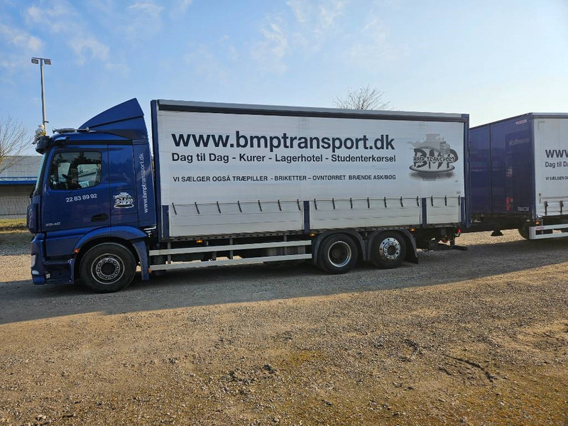 Mercedes-Benz Actros 2540 L // Lift // Kærre // ACC - Тентованный грузовик: фото 2 Mercedes-Benz Actros 2540 L // Lift // Kærre // ACC - Тентованный грузовик: фото 2
