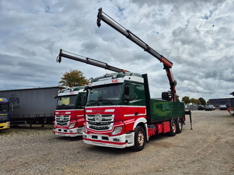 Mercedes-Benz Actros 2551/6x2 // Palfinger 16002 B // 2 x trucks - Автоманипулятор: фото 4 Mercedes-Benz Actros 2551/6x2 // Palfinger 16002 B // 2 x trucks - Автоманипулятор: фото 4