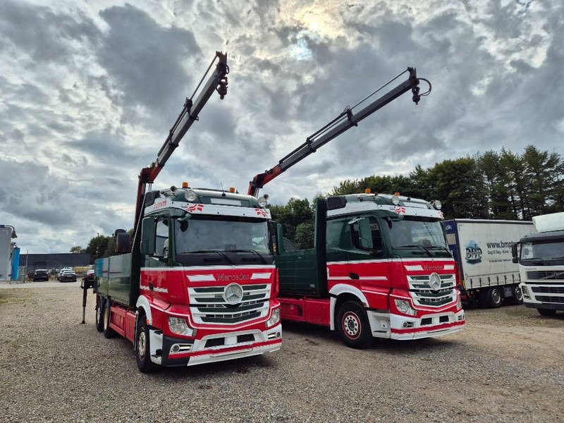 Mercedes-Benz Actros 2551/6x2 // Palfinger 16002 B // 2 x trucks - Автоманипулятор: фото 2 Mercedes-Benz Actros 2551/6x2 // Palfinger 16002 B // 2 x trucks - Автоманипулятор: фото 2