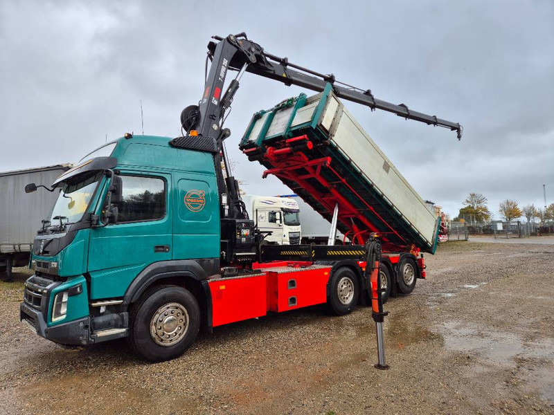 Volvo FMX 500 8x4 // HIAB X-HIPRO 262 EP-5 // 3-Tipper - Автоманипулятор: фото 1 Volvo FMX 500 8x4 // HIAB X-HIPRO 262 EP-5 // 3-Tipper - Автоманипулятор: фото 1