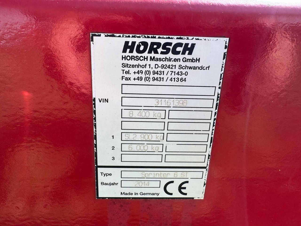 Horsh Sprinter 6 ST - Посевная техника: фото 4 Horsh Sprinter 6 ST - Посевная техника: фото 4