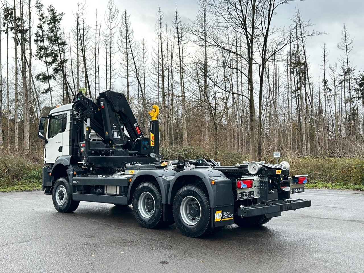 MAN TGS 33.440 6x6 BB Abrollkipper+Kran Hiab 228-6 - Крюковой мультилифт, Автоманипулятор: фото 4 MAN TGS 33.440 6x6 BB Abrollkipper+Kran Hiab 228-6 - Крюковой мультилифт, Автоманипулятор: фото 4