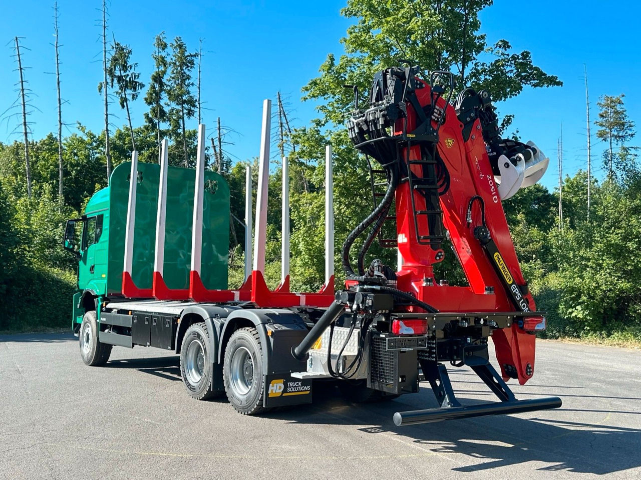MAN TGS 33.510 6X4 BB Euro6e EPSILON 150Z - Лесовоз, Автоманипулятор: фото 4 MAN TGS 33.510 6X4 BB Euro6e EPSILON 150Z - Лесовоз, Автоманипулятор: фото 4