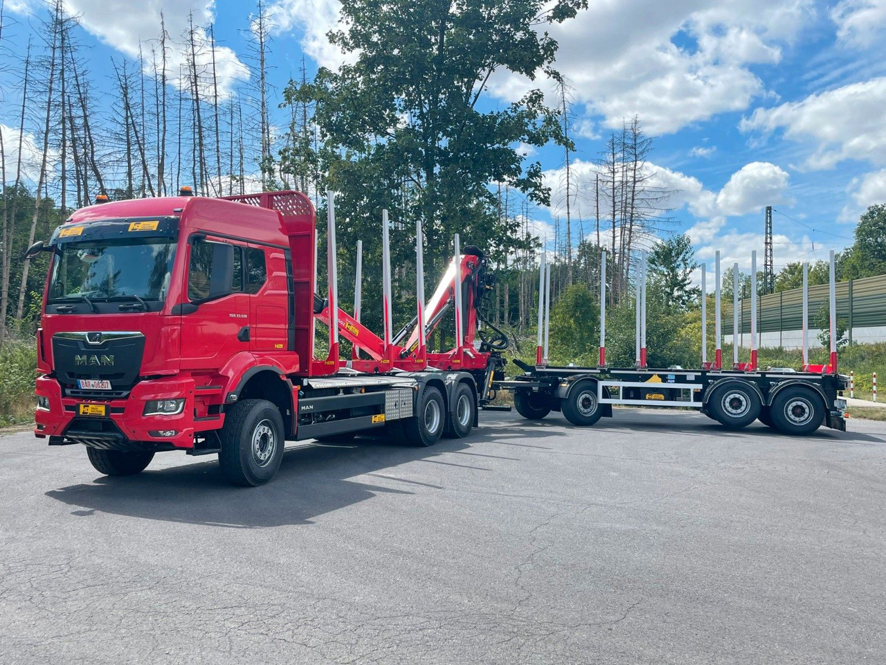 MAN TGS 33.510 6X4 BL Euro6e EPSILON 170Z - Лесовоз, Автоманипулятор: фото 3 MAN TGS 33.510 6X4 BL Euro6e EPSILON 170Z - Лесовоз, Автоманипулятор: фото 3