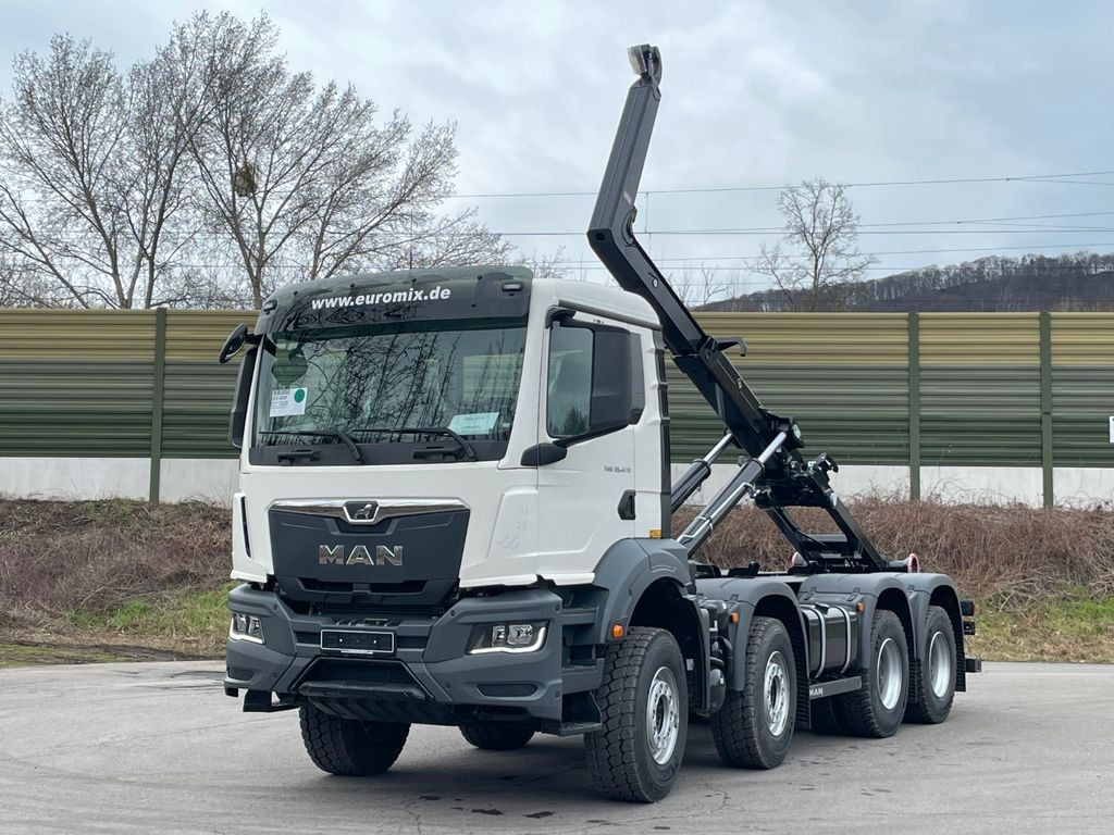 MAN TGS 35.480 8x4 Euro6e Hiab MultLift Abrollkipper - Крюковой мультилифт, Автоманипулятор: фото 2 MAN TGS 35.480 8x4 Euro6e Hiab MultLift Abrollkipper - Крюковой мультилифт, Автоманипулятор: фото 2