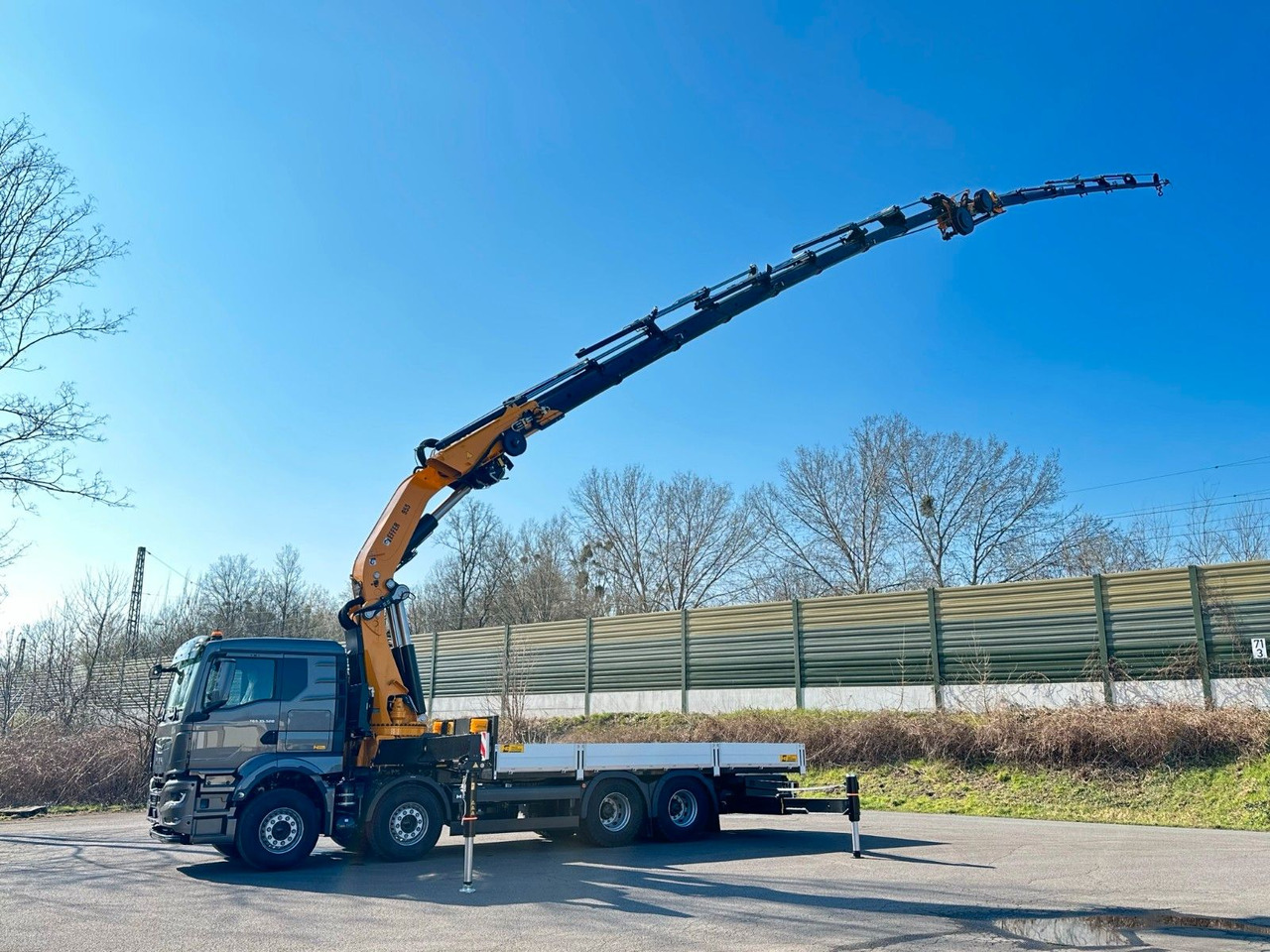 MAN TGS 35.520 8X4 TG 3 EFFER 955-8s +Jib 6sAUTOKRAN - Автоманипулятор: фото 3 MAN TGS 35.520 8X4 TG 3 EFFER 955-8s +Jib 6sAUTOKRAN - Автоманипулятор: фото 3
