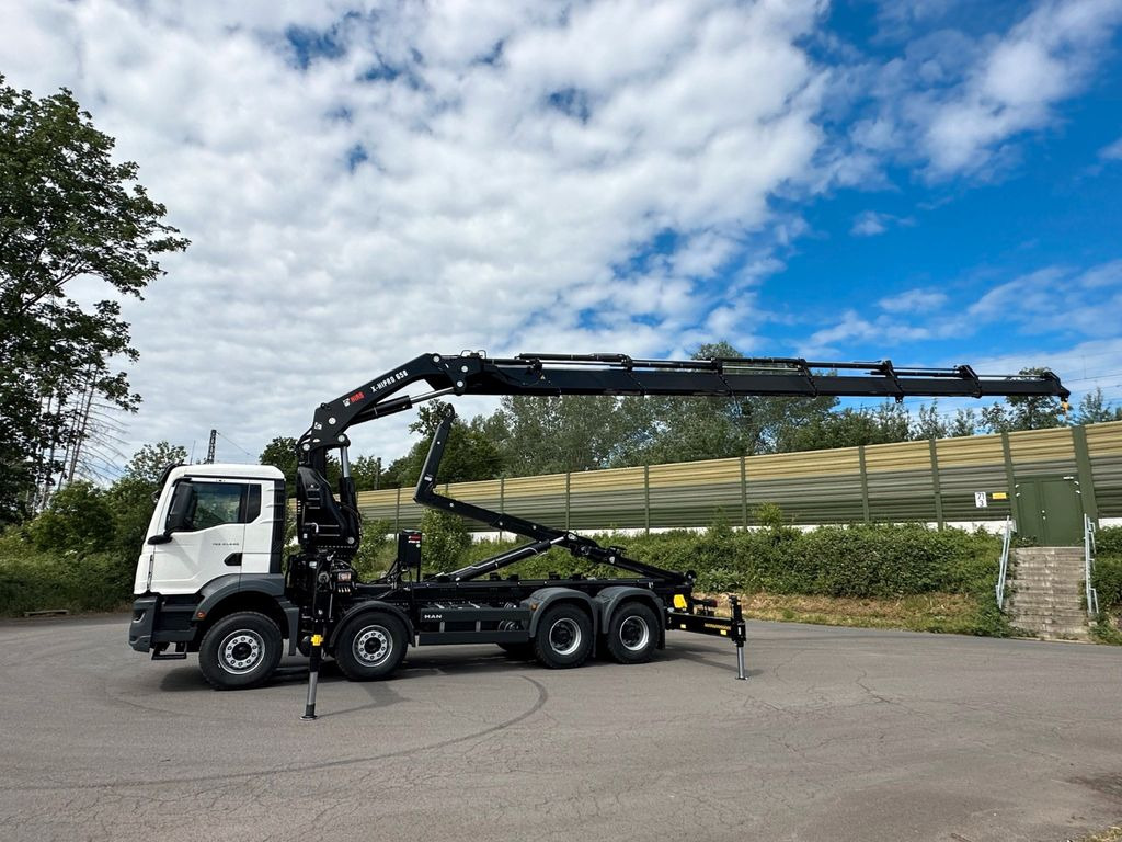 MAN TGS 35.520 8x4 Abrollkipper + Kran HIAB 658E6 - Крюковой мультилифт, Автоманипулятор: фото 2 MAN TGS 35.520 8x4 Abrollkipper + Kran HIAB 658E6 - Крюковой мультилифт, Автоманипулятор: фото 2
