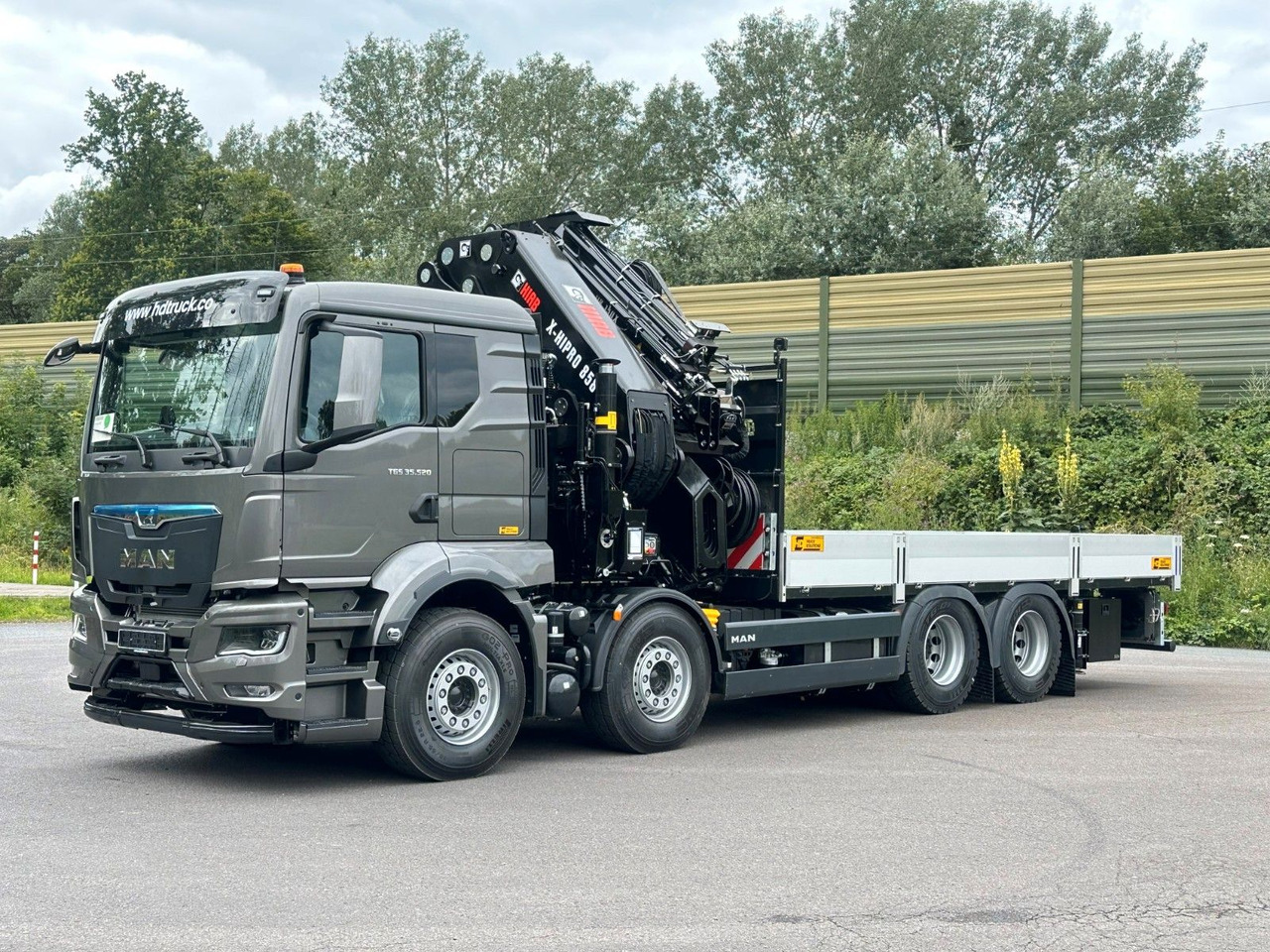 MAN TGS 35.520 8x4 BL HIAB X-HiPro858E-8 & Jib150x-6 - Автоманипулятор: фото 4 MAN TGS 35.520 8x4 BL HIAB X-HiPro858E-8 & Jib150x-6 - Автоманипулятор: фото 4