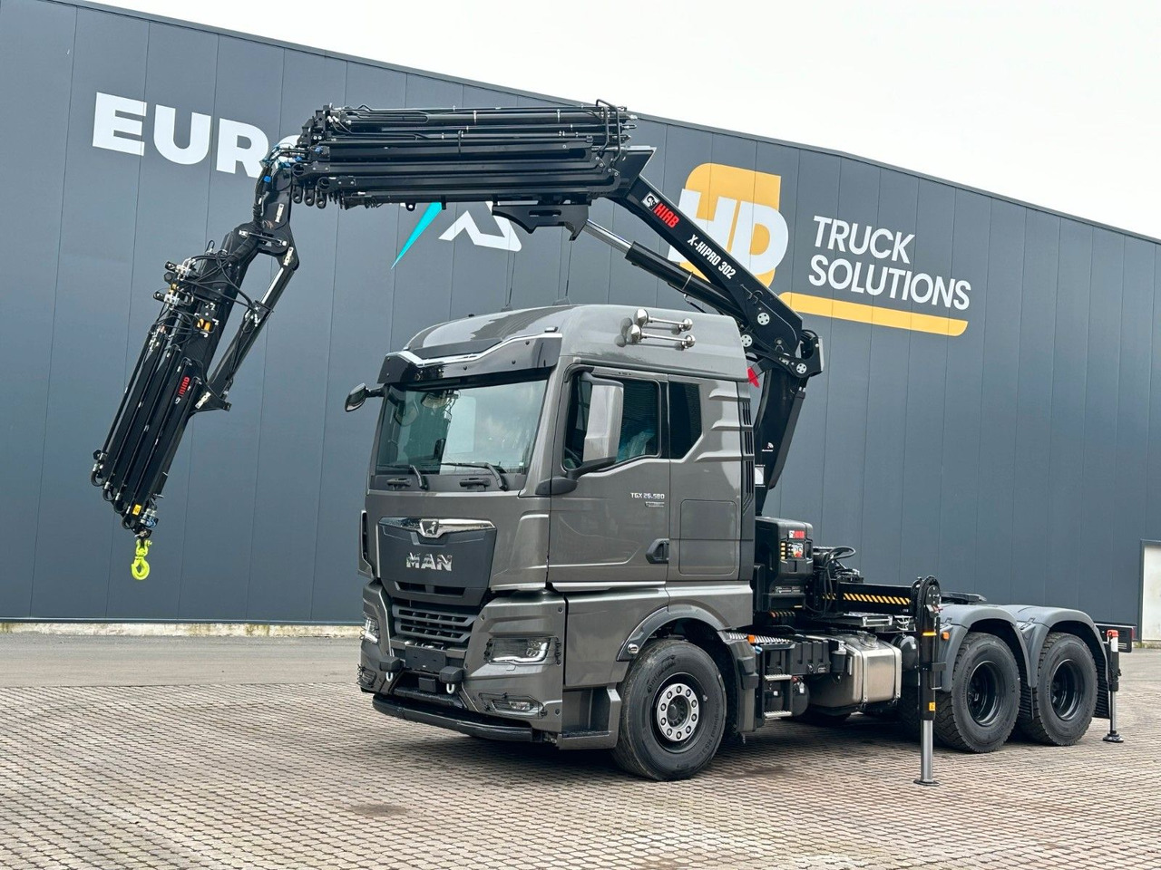 MAN TGX 26.580 6x4 Kran Hiab 302-6 + Jib-4 - Автоманипулятор: фото 1 MAN TGX 26.580 6x4 Kran Hiab 302-6 + Jib-4 - Автоманипулятор: фото 1