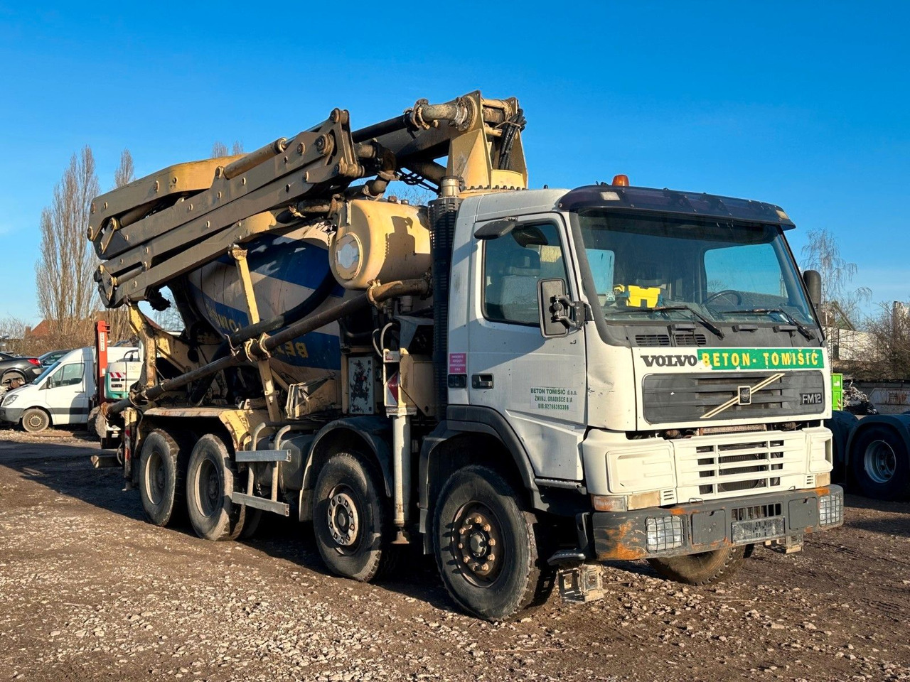 Volvo FM380 8X4 CIFA 28m Fahrmischer Pumpe - Автобетононасос: фото 1 Volvo FM380 8X4 CIFA 28m Fahrmischer Pumpe - Автобетононасос: фото 1