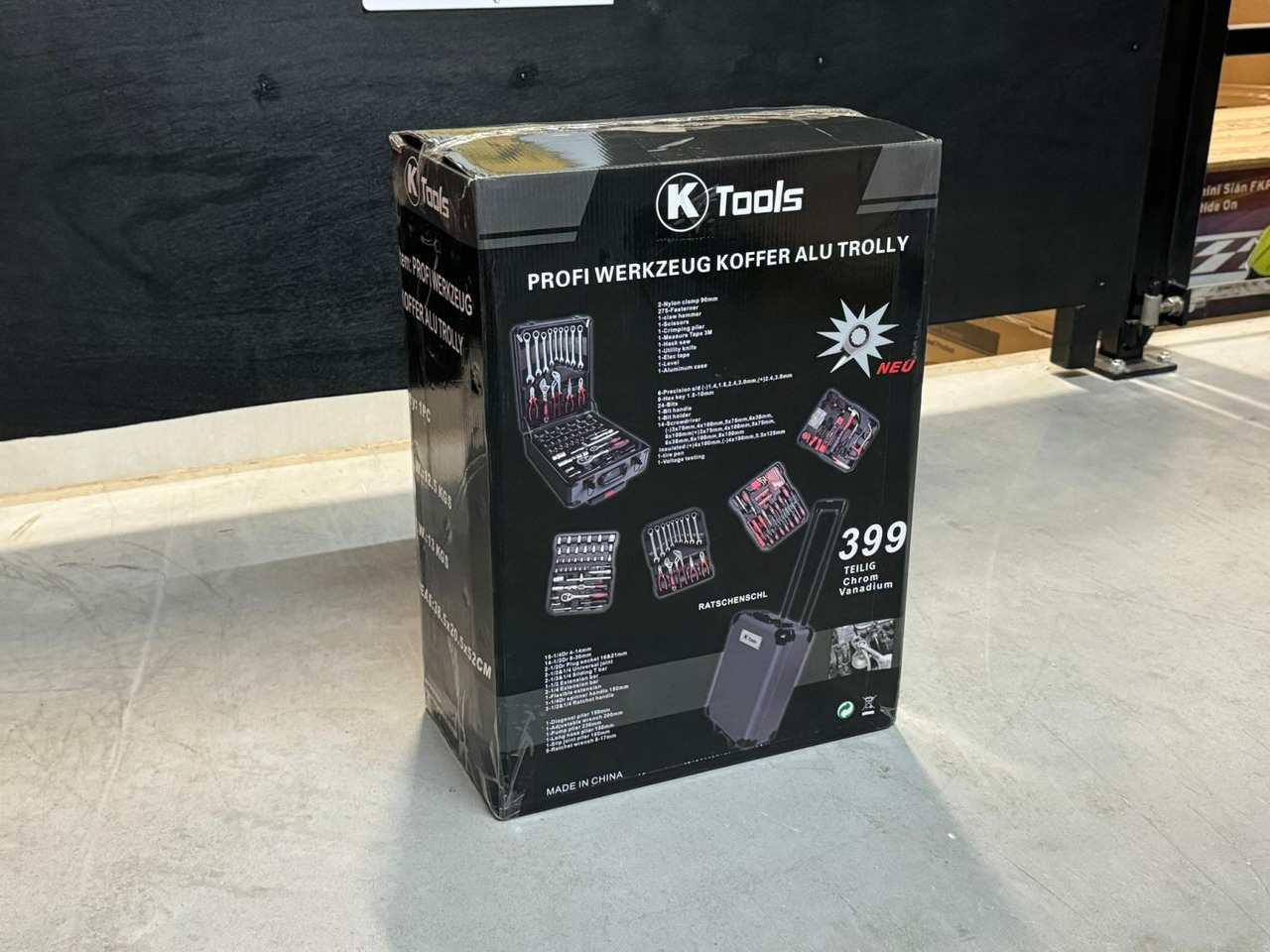 KTools gereedschapskoffer 399PCS - Оборудование для гаражей/ Мастерских: фото 1 KTools gereedschapskoffer 399PCS - Оборудование для гаражей/ Мастерских: фото 1