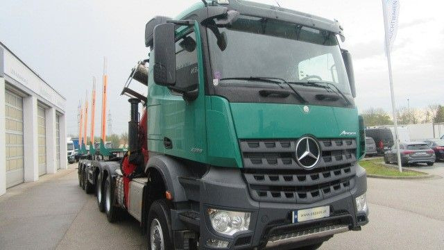 Лесовоз, Автоманипулятор Mercedes-Benz Arocs 3358L 6x6 Holz Epsilon Q170Z: фото 17