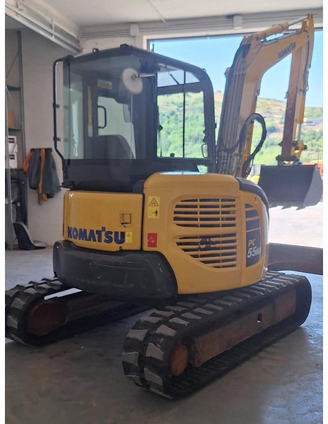 Komatsu PC55 MR-3 - Мини-экскаватор: фото 1 Komatsu PC55 MR-3 - Мини-экскаватор: фото 1