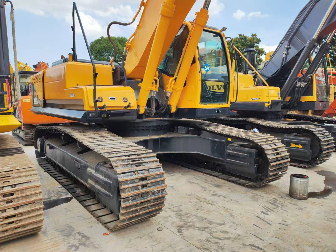 Гусеничный экскаватор Hyundai HX330: фото 8