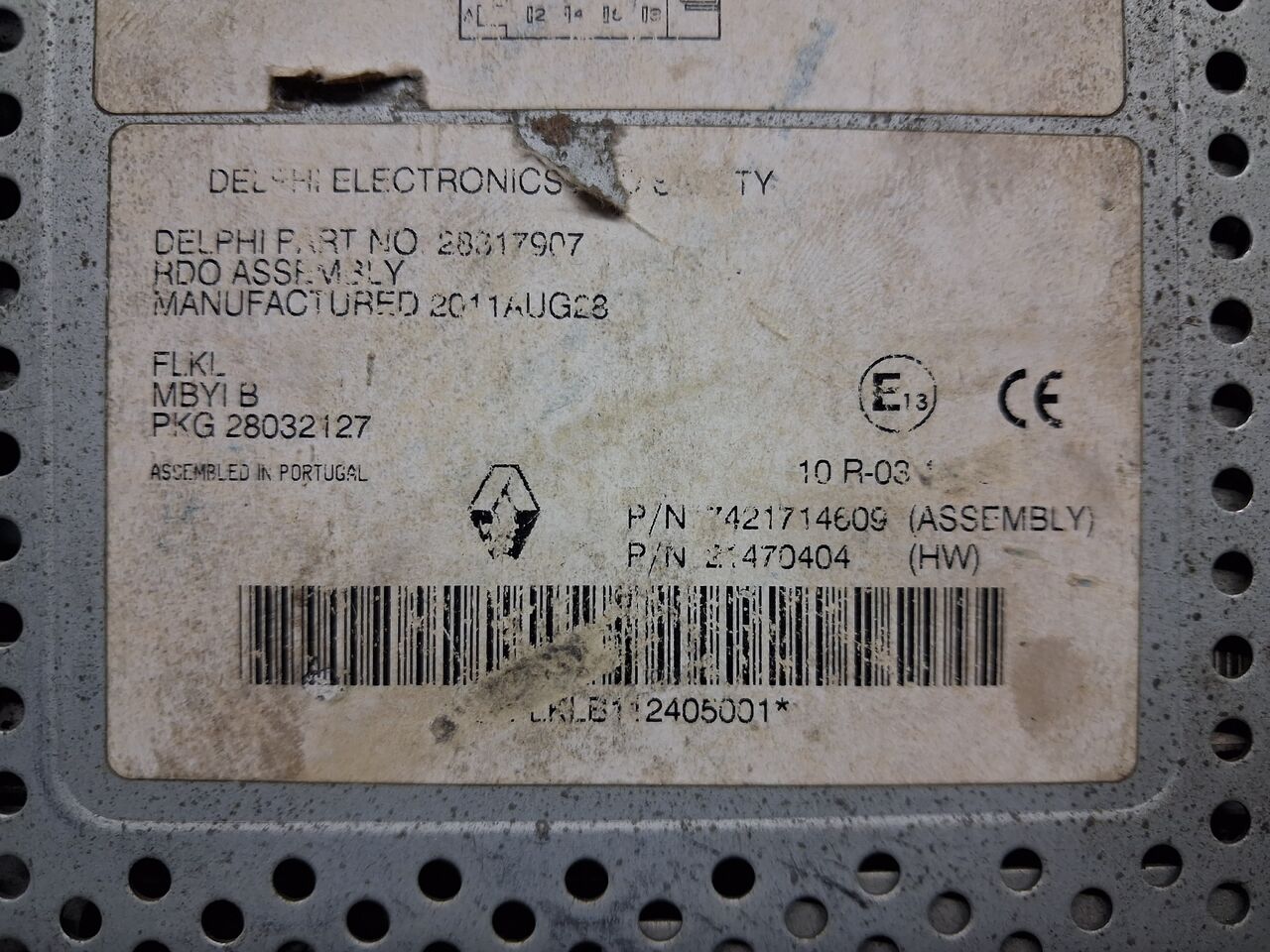DELPHI RADIO DELPHI RADIOODTWARZACZ CD 12V RENAULT PREMIUM MIDLUM GAMA T ORYGINAŁ - Кабина и интерьер для Грузовиков: фото 3 DELPHI RADIO DELPHI RADIOODTWARZACZ CD 12V RENAULT PREMIUM MIDLUM GAMA T ORYGINAŁ - Кабина и интерьер для Грузовиков: фото 3