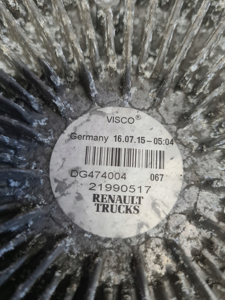 RENAULT VISCO WISKO WISKOZA WENTYLATOR RENAULT GAMA T RANGE - Вентилятор для Грузовиков: фото 4 RENAULT VISCO WISKO WISKOZA WENTYLATOR RENAULT GAMA T RANGE - Вентилятор для Грузовиков: фото 4